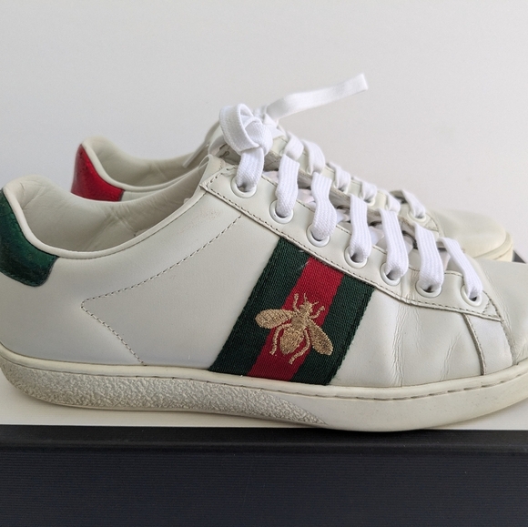 Gucci Ace Low Top Bee Sneakers EU 36 - Picture 6 of 14